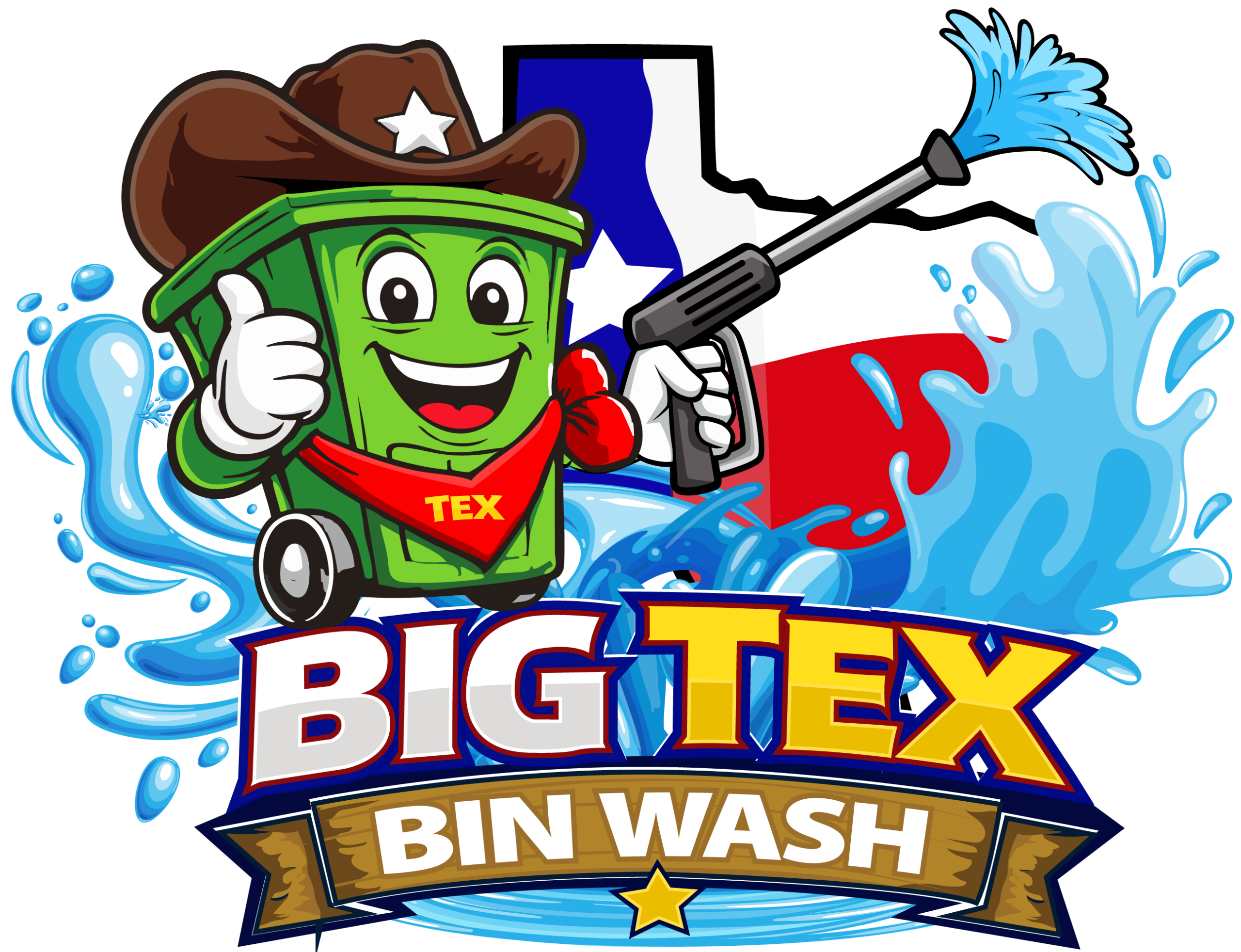 Big Tex Bin Wash